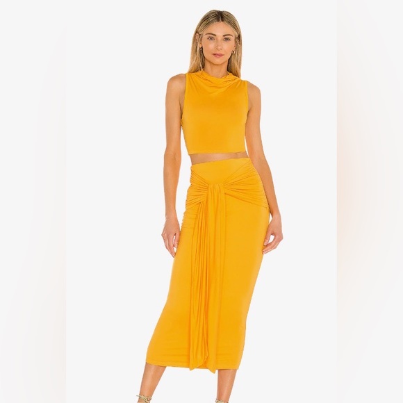 Camila coelho pixie tangerine set